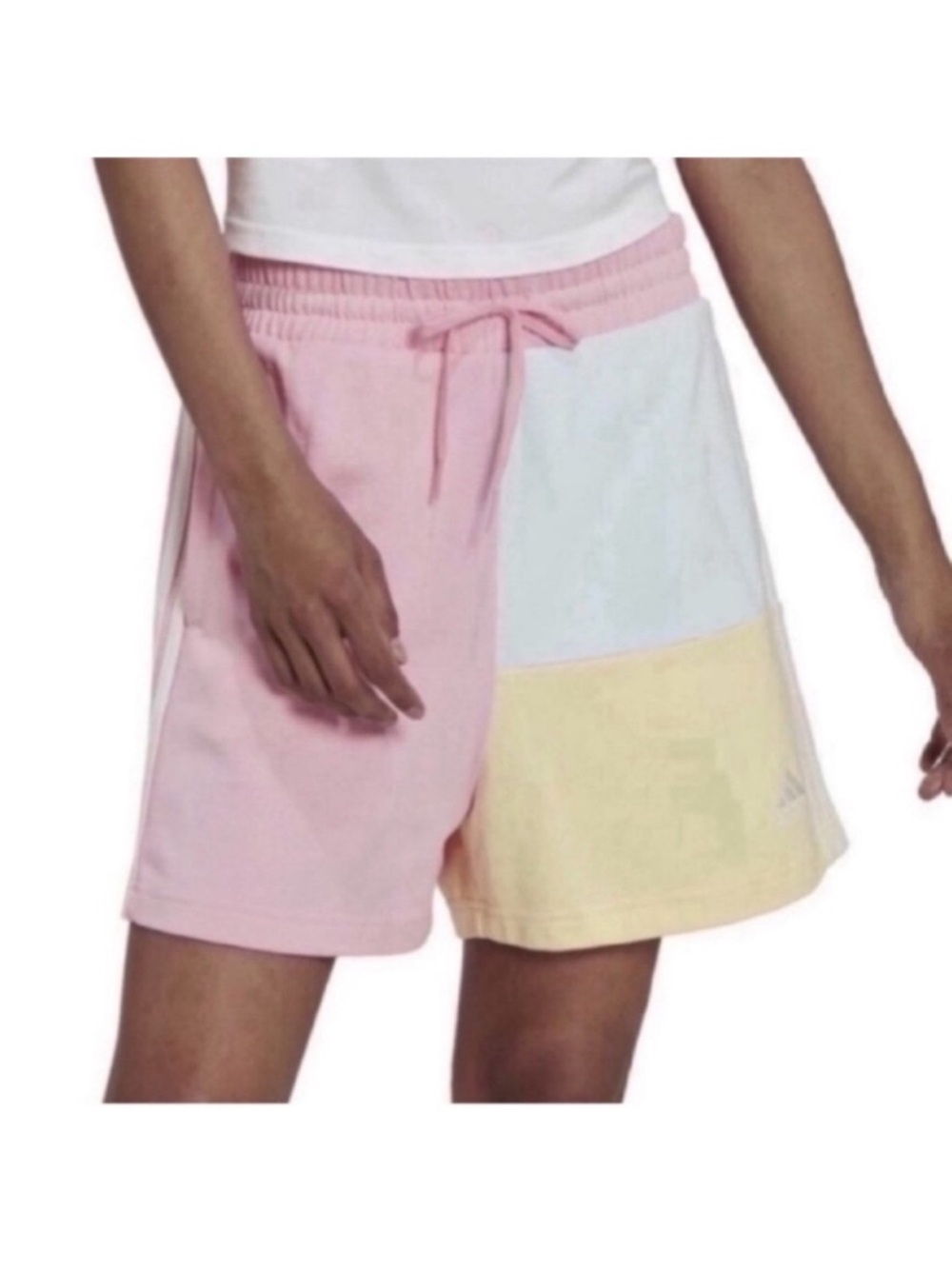 New Adidas Color Block Shorts